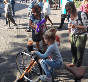 smoothie bike of smoothie fiets leuk voor elk evenement.