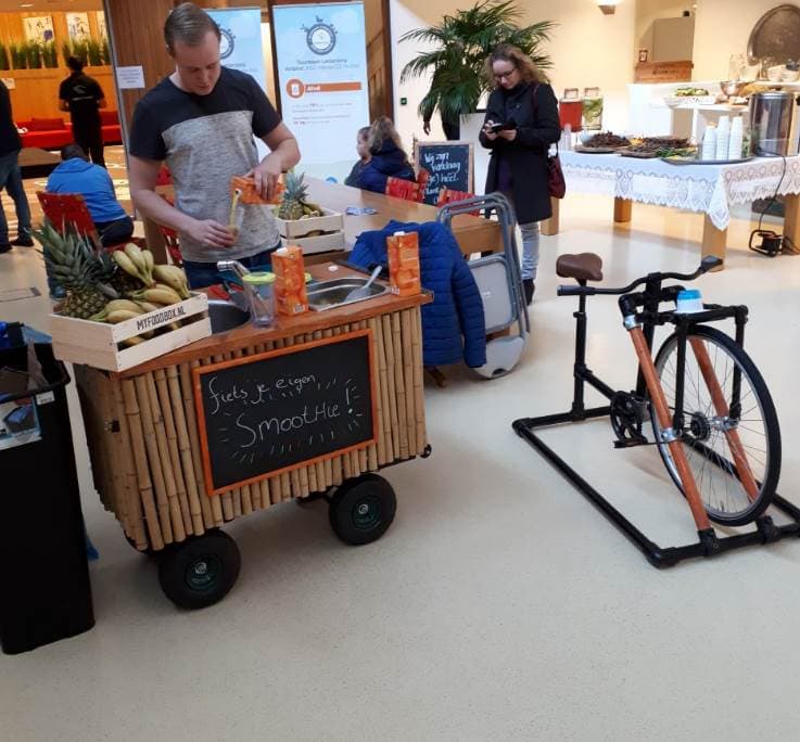 smoothiefiets in leiderdorp