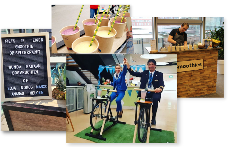 smoothiefiets huren smoothiebar
